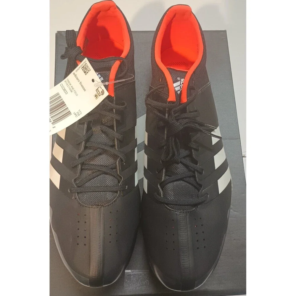 Adidas Adizero Finesse Cleats Men's Size 12  Black Running Track & Field Shoes